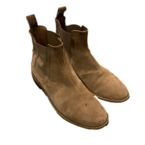 Bottega Veneta Chelsea Vintage Suede Leather Men’s Boots Shoes Christmas sz 11.5